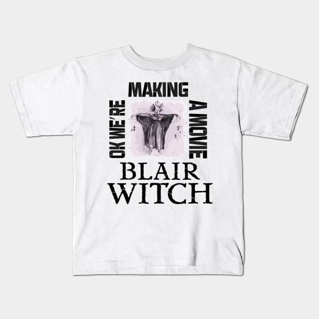 elly kedward what does the blair witch look like Kids T-Shirt by whatyouareisbeautiful